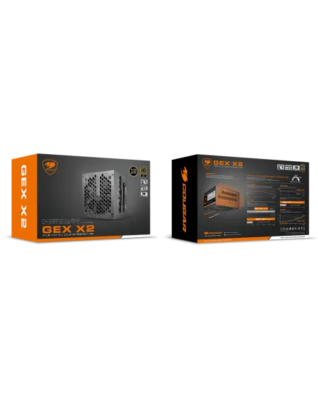 Cougar GEC X2 750W: fuente ATX 3.1 Gold 12V-2X6 PCIe 5.1
