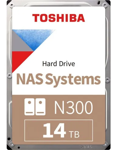 Toshiba N300 NAS 14 TB 3.5" SATA3 Bulk - Disco duro NAS