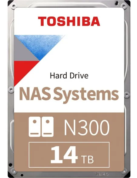 Toshiba N300 NAS 14 TB 3.5" SATA3 Bulk - Disco duro NAS