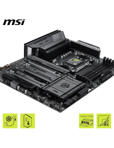 MSI MAG B850 TOMAHAWK MAX WIFI II: placa AM5 DDR5 8400+ MT/s