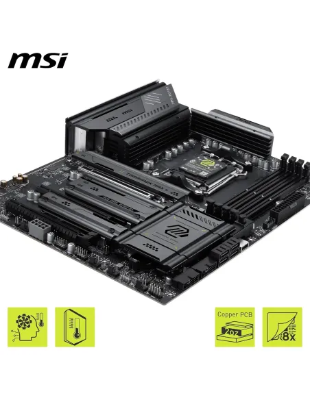 MSI MAG B850 TOMAHAWK MAX WIFI II: placa AM5 DDR5 8400+ MT/s