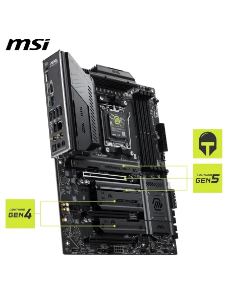 MSI MAG B850 TOMAHAWK MAX WIFI II: placa AM5 DDR5 8400+ MT/s