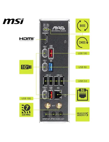 MSI MAG B850 TOMAHAWK MAX WIFI II: placa AM5 DDR5 8400+ MT/s