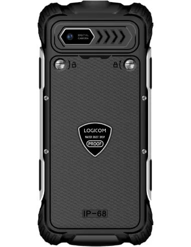 Logicom Xtrem 60 4G Negro: IP68, Dual SIM, batería extraíble
