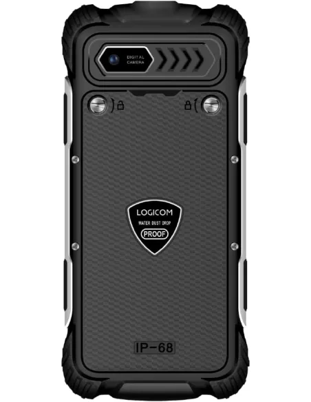 Logicom Xtrem 60 4G Negro: IP68, Dual SIM, batería extraíble