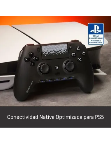 SCUF Omega Gris acero: mando PS5 y PC con paletas gaming