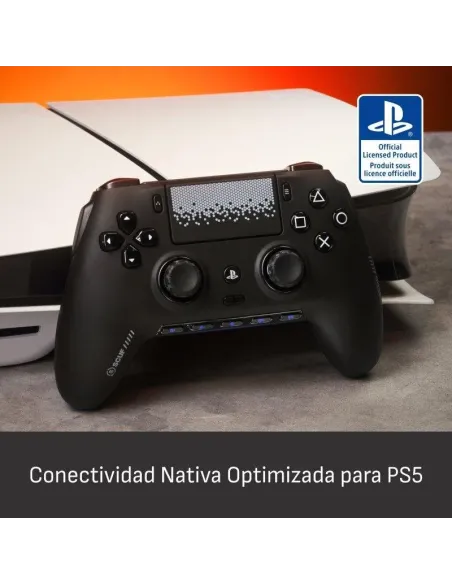 SCUF Omega Gris acero: mando PS5 y PC con paletas gaming