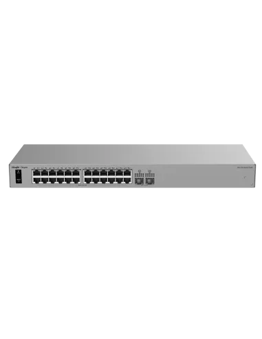 Reyee RG-ES224GC2MS Switch inteligente de 24 puertos Gigabit sin PoE gestionado en la nube
