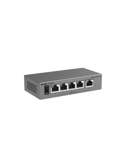 Reyee RG-ES205GC-V2: switch cloud Gigabit L2 de 5 puertos