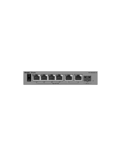 Reyee RG-ES207GS-LP Switch PoE inteligente de 6 puertos Gigabit gestionado en la nube con 1 puerto SFP-NSWSSO0430