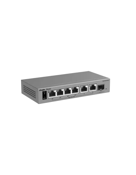 Switch Reyee RG-ES207GS-P PoE cloud Gigabit con enlace SFP