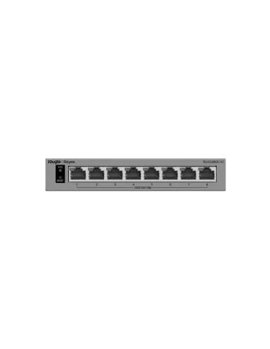 Reyee RG-ES208GC-V2 Switch inteligente de 8 puertos Gigabit sin PoE gestionado en la nube