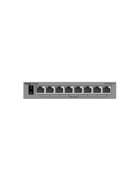 Reyee RG-ES208GC-V2 Switch inteligente de 8 puertos Gigabit sin PoE gestionado en la nube