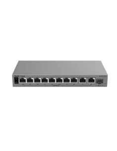 Reyee RG-ES211GS-P Switch PoE de gestión inteligente desde la nube de 10 puertos gigabit con 1 puerto SFP-NSWSSO0434