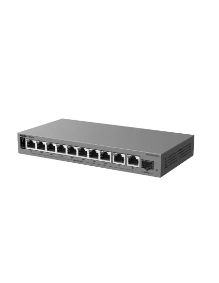 Reyee RG-ES211GS-P: switch PoE+ Gigabit cloud SFP 1GE L2