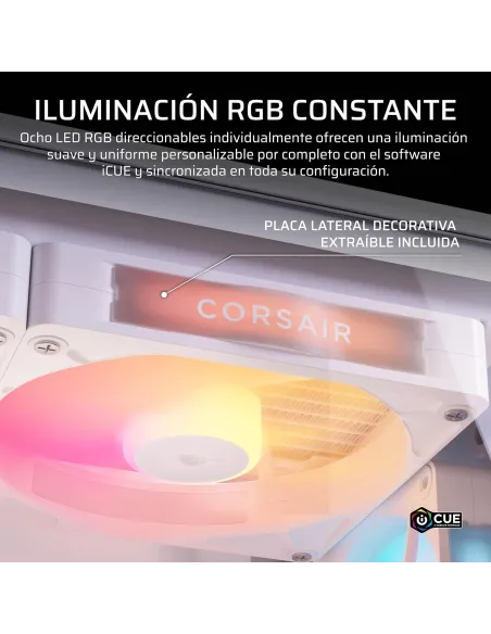 Ventilador CORSAIR iCUE LINK RX140 II RGB PWM 140 mm PC