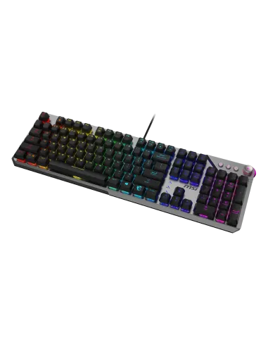 teclado MSI Strike 600 V2 Silent ES: RGB por tecla y Kailh