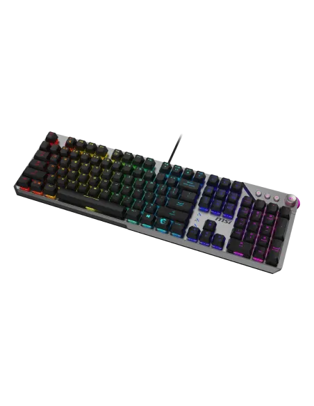teclado MSI Strike 600 V2 Silent ES: RGB por tecla y Kailh