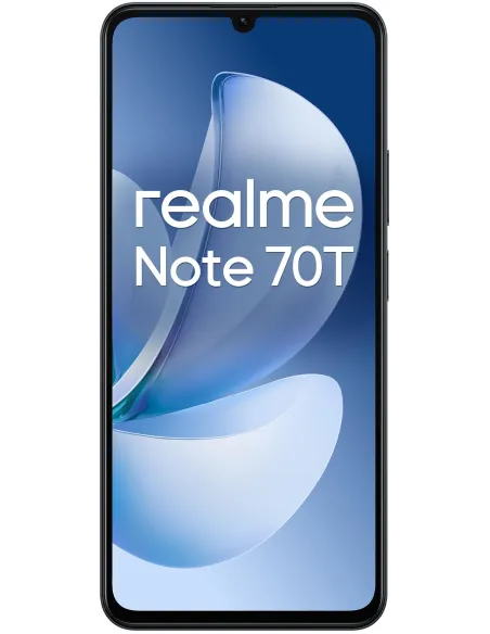 Realme Note 70T 4G 4GB 64GB Negro Obsidiana móvil libre