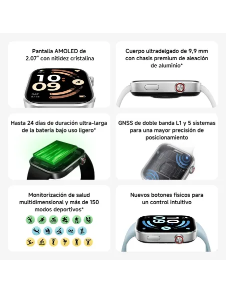 Xiaomi Redmi Watch 6 Active Midnight Black: avisos diarios