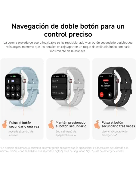 Xiaomi Redmi Watch 6 Active Midnight Black: avisos diarios