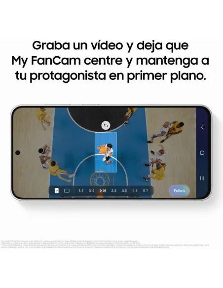Móvil Samsung Galaxy S26 FE 5G 8GB 128GB 6.7" Negro Grafito