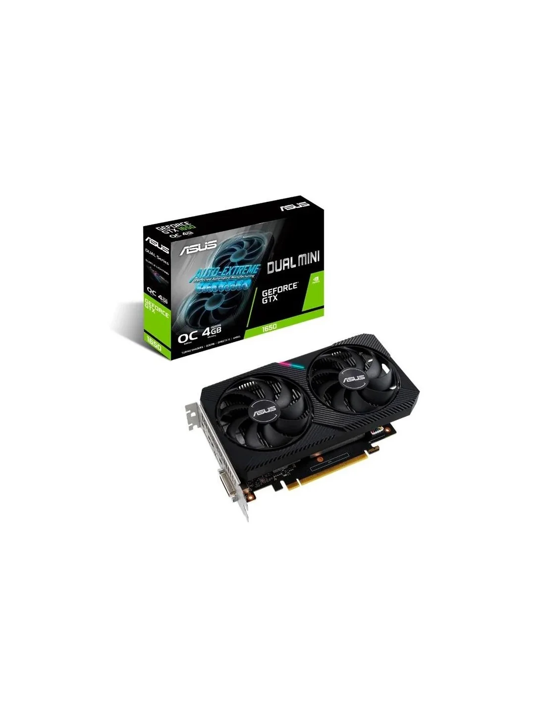 ASUS GeForce GTX 1650 Dual Mini OC Edition CSM 4GB GDDR6