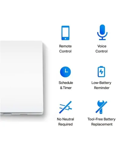 interruptor inteligente Tapo S210 para luces desde la app