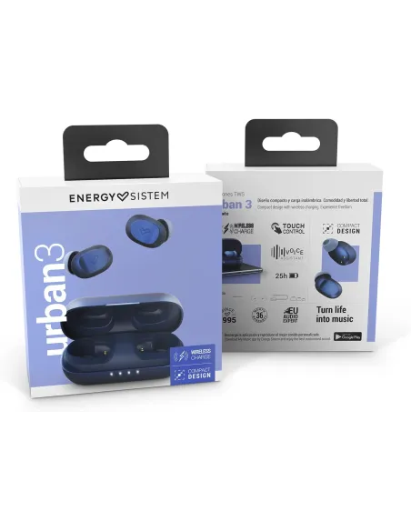 Energy Sistem Urban Headphones Indigo: auriculares con jack