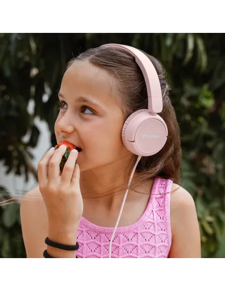 Energy Sistem Urban Headphones Type C rosa: auriculares