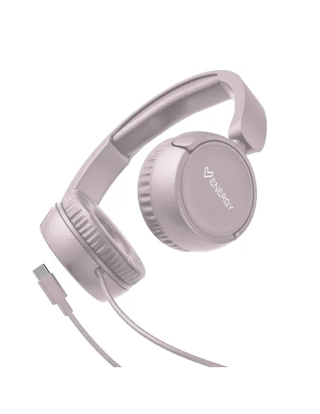 Energy Sistem Urban Headphones Type C rosa: auriculares