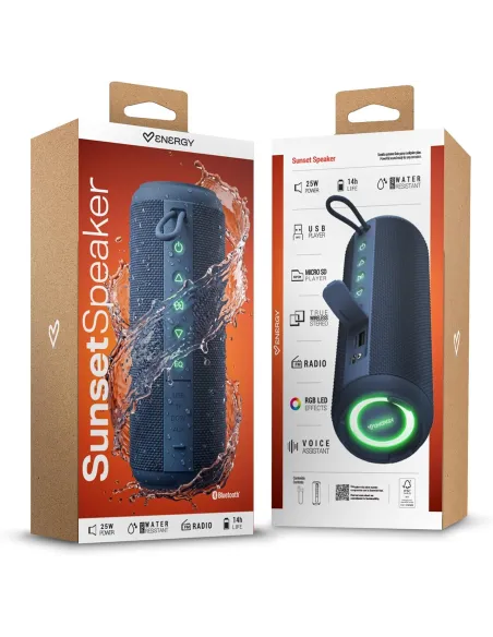 Energy Sistem Ocean Sunset 25W: altavoz Sunset Speaker RGB