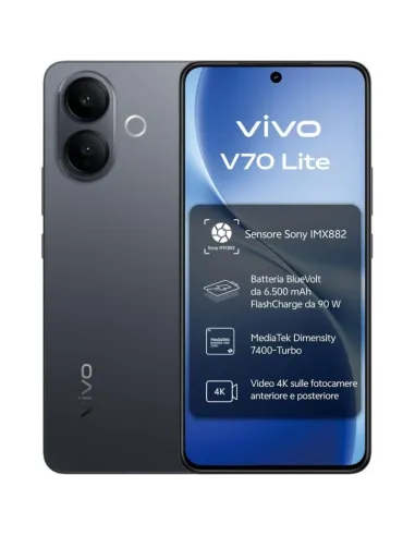 Vivo V70 Lite 5G 6GB 128GB 6.77" Negro