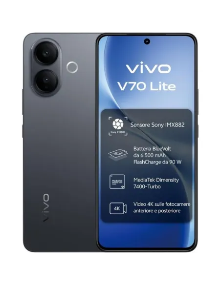 Vivo V70 Lite 5G 6GB 128GB 6.77" Negro