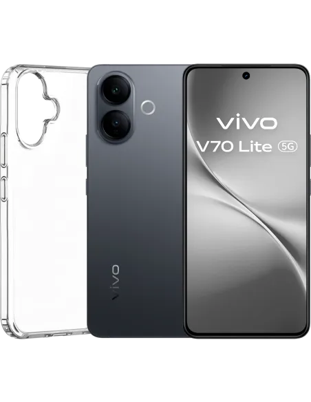 Vivo V70 Lite 5G 6GB 128GB 6.77" Negro móvil AMOLED 120 Hz