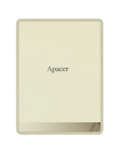 Apacer AS724 2TB Crema Disco Duro Externo USB 3.2 Gen2 500MB/s Resistente Compacto