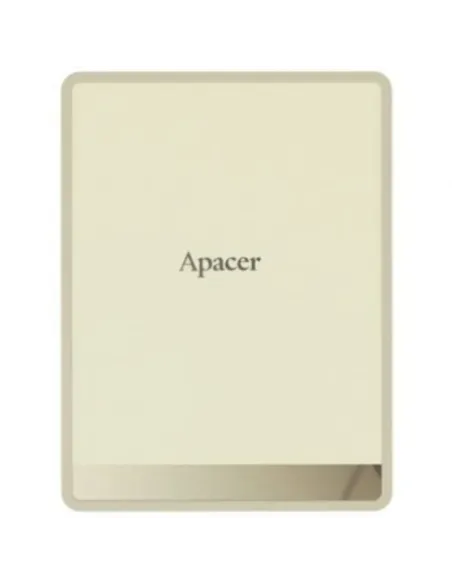Apacer AS724 2TB Crema Disco Duro Externo USB 3.2 Gen2 500MB/s Resistente Compacto