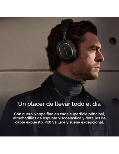 Bowers & Wilkins Px8 S2 Pearl Blue auriculares ANC Bluetooth