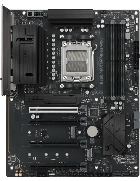 ASUS B850 MAX GAMING WIFI: placa base ATX AM5 DDR5 Wi-Fi 6E
