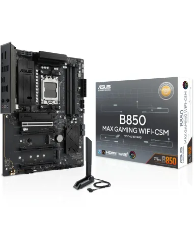 ASUS B850 MAX GAMING WIFI: placa base ATX AM5 DDR5 Wi-Fi 6E