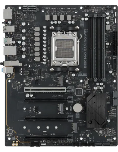 ASUS B850 MAX GAMING WIFI: placa base ATX AM5 DDR5 Wi-Fi 6E