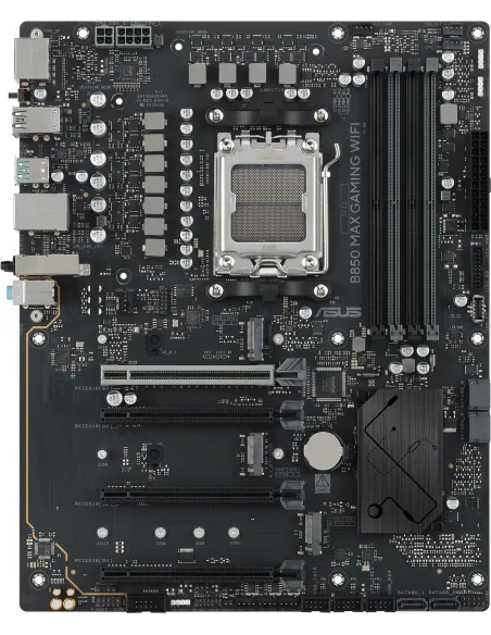 ASUS B850 MAX GAMING WIFI: placa base ATX AM5 DDR5 Wi-Fi 6E
