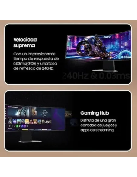 Samsung Odyssey OLED G9 G95SD: monitor 49 pulgadas OLED