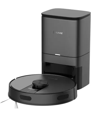 Robot aspirador EZVIZ RE4 Plus Black con base de autovaciado