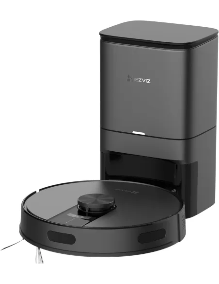 Robot aspirador EZVIZ RE4 Plus Black con base de autovaciado
