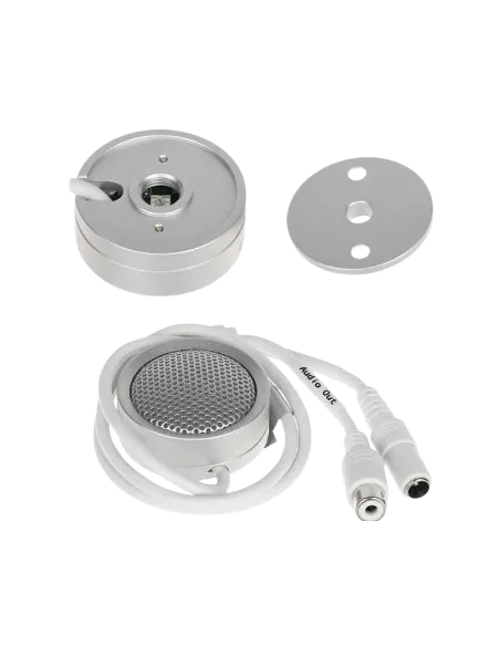 Micrófono Dahua HAP120 omnidireccional 12 V de aluminio