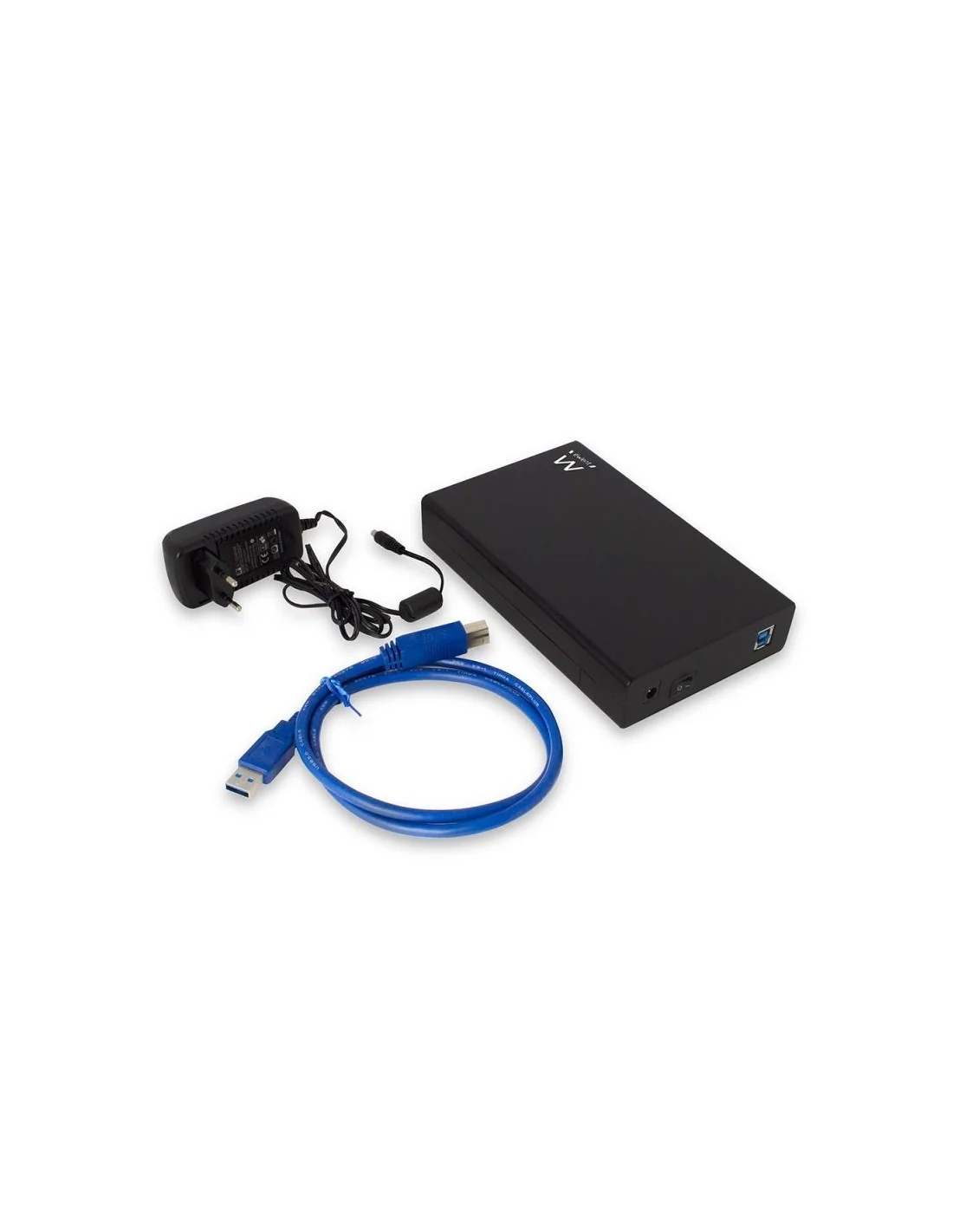 Ewent Carcasa para Disco Duro SATA de 3.5" sin Tornillos USB 3.1