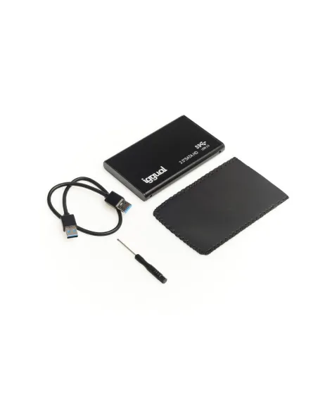 Iggual Caja Externa USD-C 3.1 SSD 2.5" SATA USB 3.0
