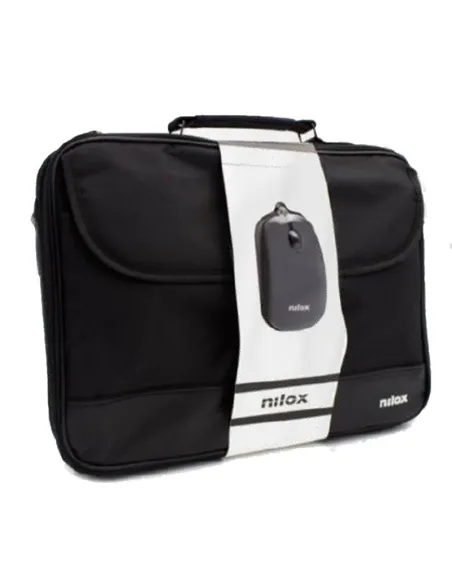 Nilox Maletin Duro Para Portátil 15.6" + Ratón Negro