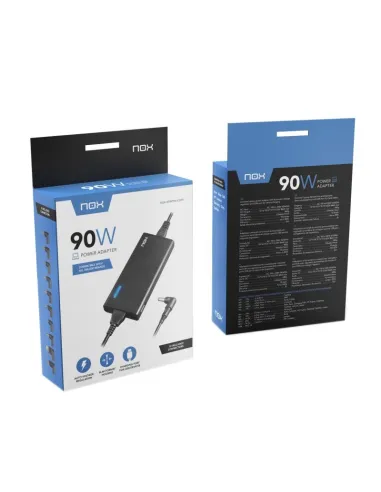 Nox NXPWR90NB Cargador para Portátil 90W Negro
